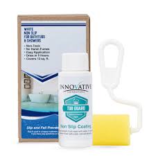 tub guard anti slip bright white matte