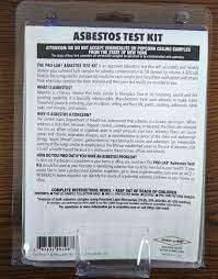 1 piece pro lab asbestos test kit