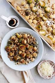sheet pan gnocchi and brussels sprouts