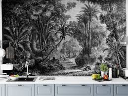 Black And White Wallpaper Wall Murals
