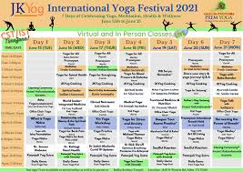 international festival of yoga 2021