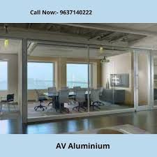Aluminium Commercial Interior Door With