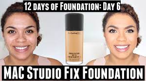 mac studio fix fluid foundation review