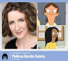 Happy Birthday to Voice Actress Melissa Bardin Galsky, who provides the  voices of Julie and various characters; and was the voice of Ms. Jacobson  from 2012-2020. : r/BobsBurgers