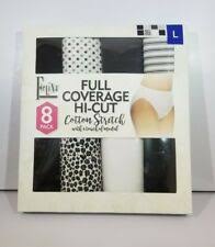 Felina Ladies Full Coverage Hi Cut Panty 8 Pack For Sale Online