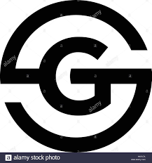 Letter S Symbol Combination With G Stock Vector Art