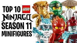 Top 10 LEGO NINJAGO Season 11 Minifigures! - YouTube