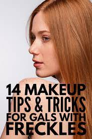 makeup for fair skin and freckles 14