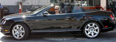 Sharon Stone Rolls in Her Bentley | Celebrity Cars Blog - Sharon-Stone-Bentley-Continental-GTC