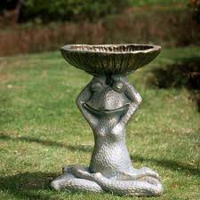 Bronze Mgo Yog Frog Garden Statue