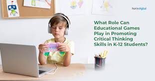educational games play in k 12 students