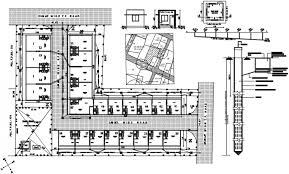 Site Layout Plan Cad Drawing
