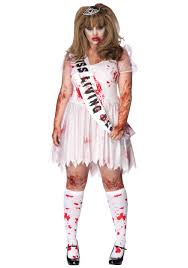 plus size zombie prom queen costume