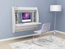 Prepac Tall Wall Hanging Desk With