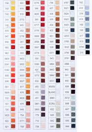 Diamond Painting Color Charts Shimmer Stitch