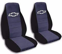 Black Border Bowtie Seat Covers Fits