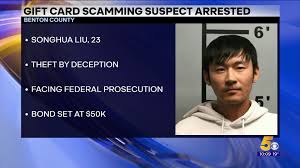 Then exit store and scratch off gift card backs and take pictures of all individual gift card backs and receipt and send pictures through text to james smith. Chinese National Student Arrested In Rogers For Million Dollar Walmart Gift Card Scam 5newsonline Com