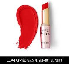 9to5 primer matte lip color red twist
