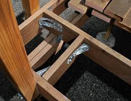 how to install 4x4 deck railing posts