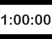 1 Hour Countdown Timer with Alarm! Clock Timer 1 Hour! - YouTube
