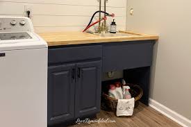 how to make a utility sink cabinet