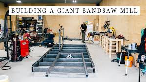 building a giant bandsaw mill part 1