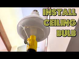 Light Bulb In The Ceiling