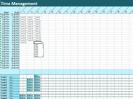 Time Tracking Sheet Template Project Management Excel Daily
