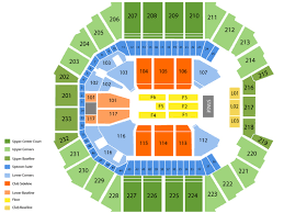 Time Warner Cable Arena Seating Chart
