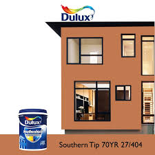 Nantikan artikel menarik lainnya di. Dulux 70yr 27 404 Southern Tip 5l Weathershield Exterior Wall Soft Sheen Finish Outdoor Paint Cat Dinding Luar Rumah Shopee Malaysia