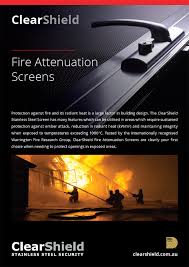 Fire Attenuation Screens Fire Rated