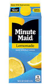 minute maid lemonade and fruit drink