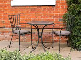 Mosaic Slate Top Bistro Set