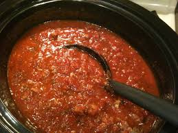 thick and hearty meat sauce juggling