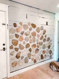 Faux Stone Wall Interior Plaster Walls