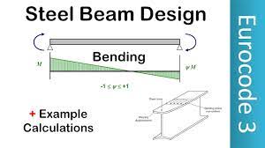 steel beam design bending exle