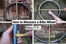 how to mere a bike wheel tire