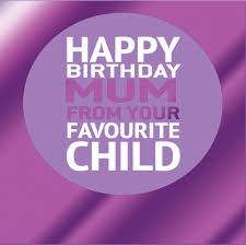 favourite child humour birthday card