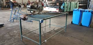 Glass Cutting Saw And Table