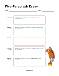Opinion Writing graphic organizer for Five Paragraph Essay