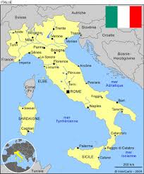 Carte Italie Plan