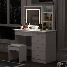 White Wood 39 4 In W Large Glass Top