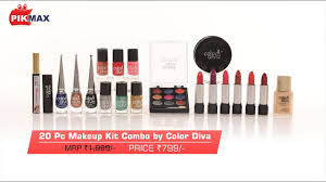 makeup kit by color diva combo of 20