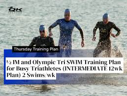 olympic tri swim training plan
