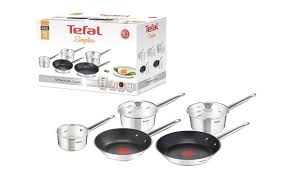 stainless steel five piece cookware set