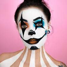 clown makeup look snazaroo