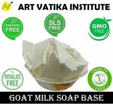 white goat milk melt and pour soap base