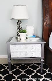 Thrift Side Table Goes Glam