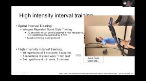 high intensity interval training