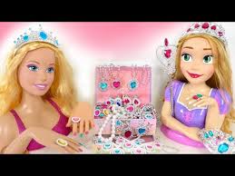 giant barbie rapunzel styling head doll